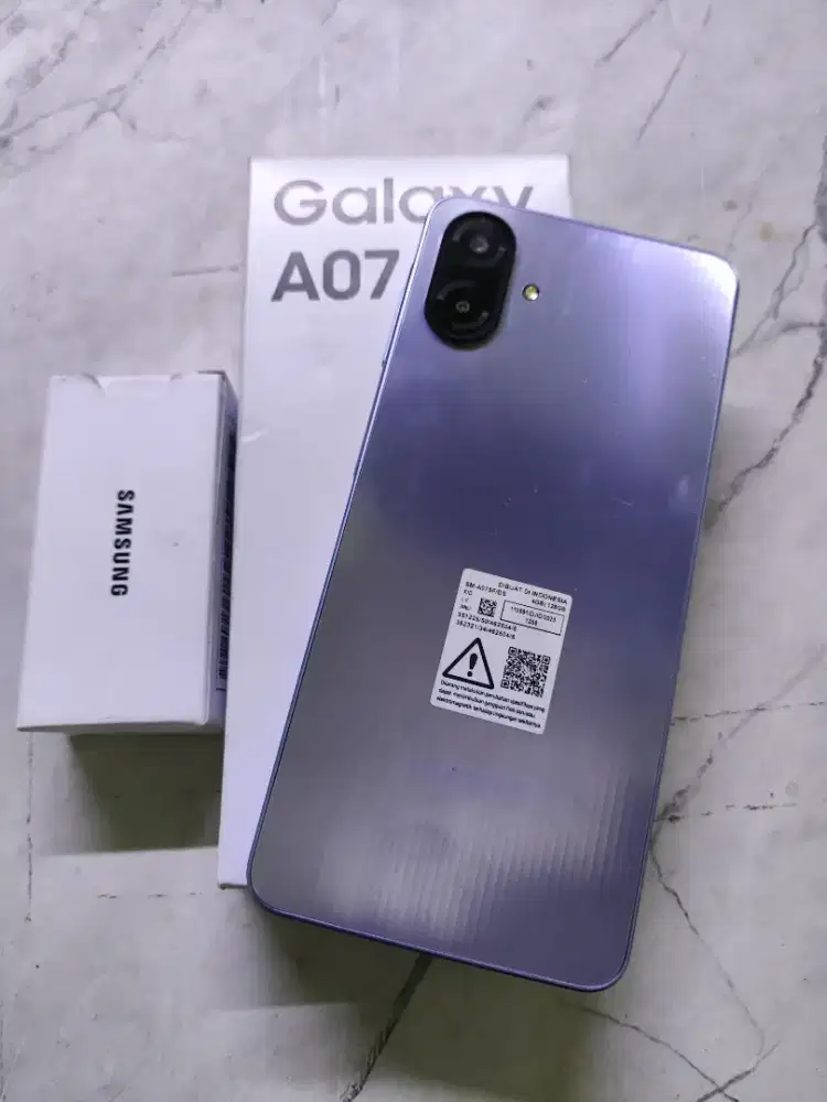 SAMSUNG A07 RAM 4/128GB FULSET ORI