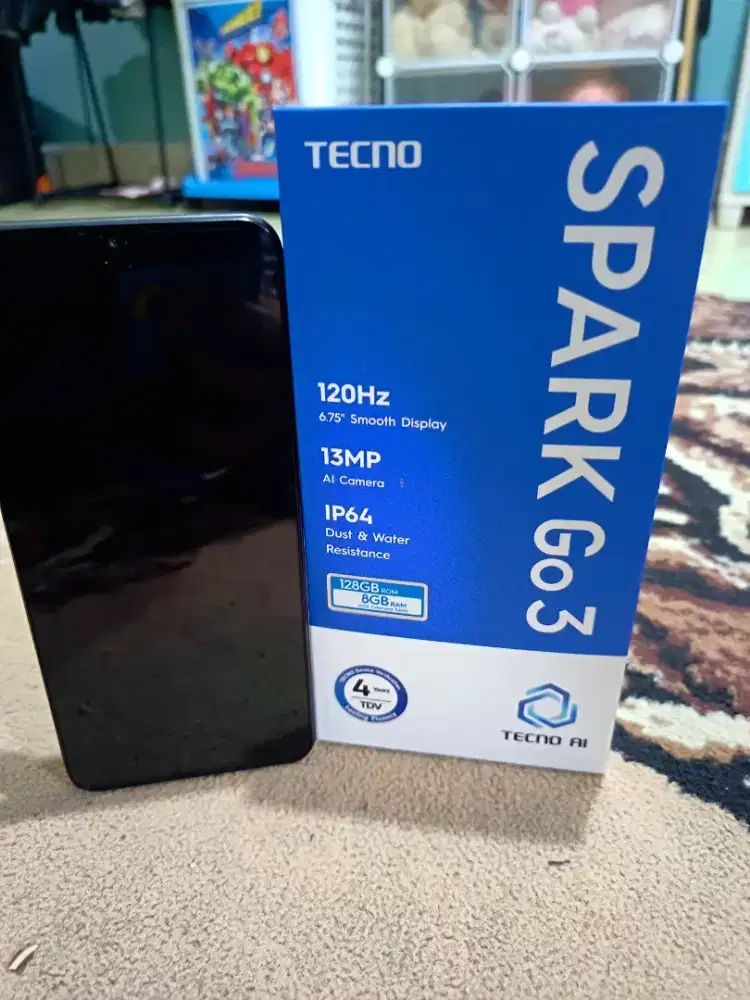 Tecno spark go 3  4/128gb black