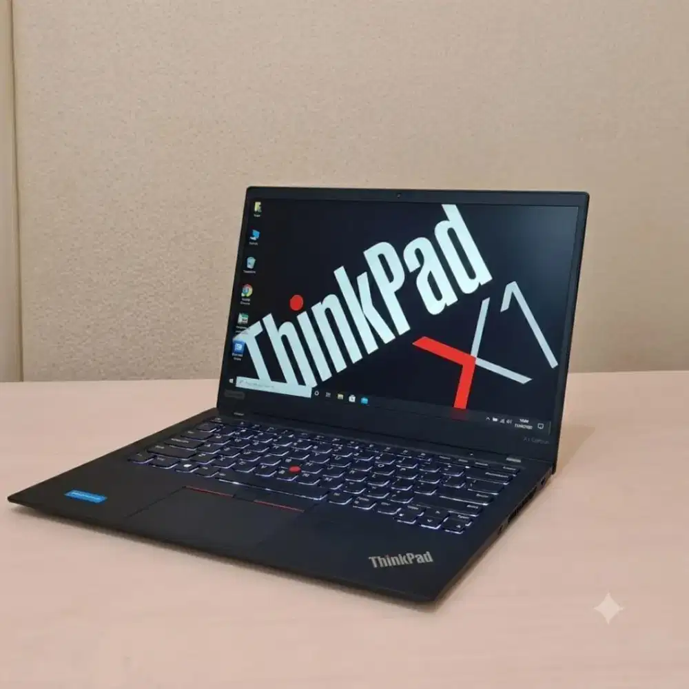 Laptop Lenovo Thinkpad i5 GEN 6 RAM 8GB SSD 256GB GARANSI, X1 Carbon