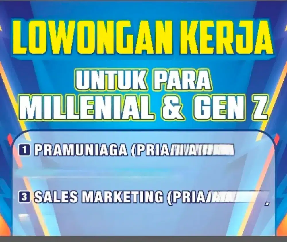 Lowongan kerja Sales di BANJARBARU