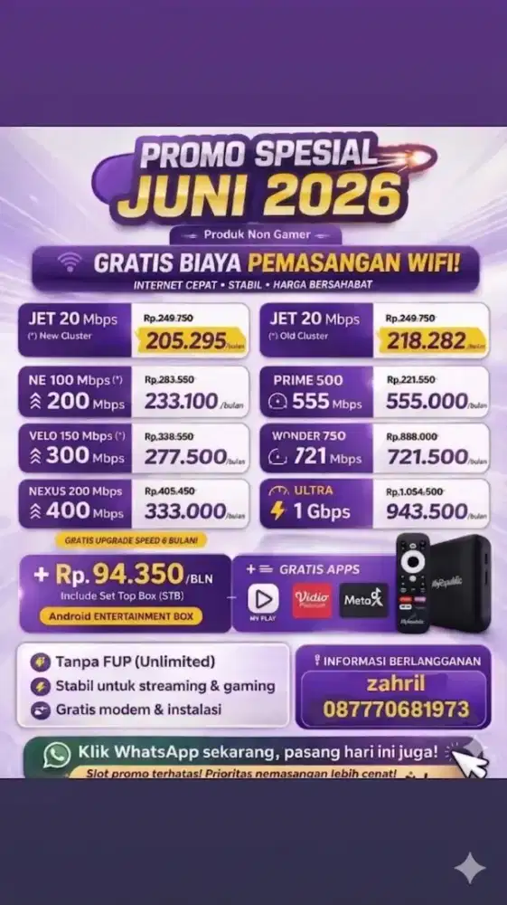 Streaming & Gaming Makin Lancar dengan MyRepublic