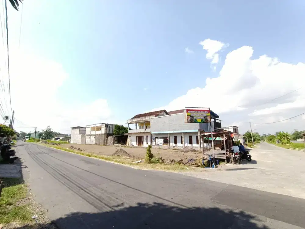 JUAL TANAH PINGGIR JALAN RAYA, COCOK BUAT VILA DAN KOS