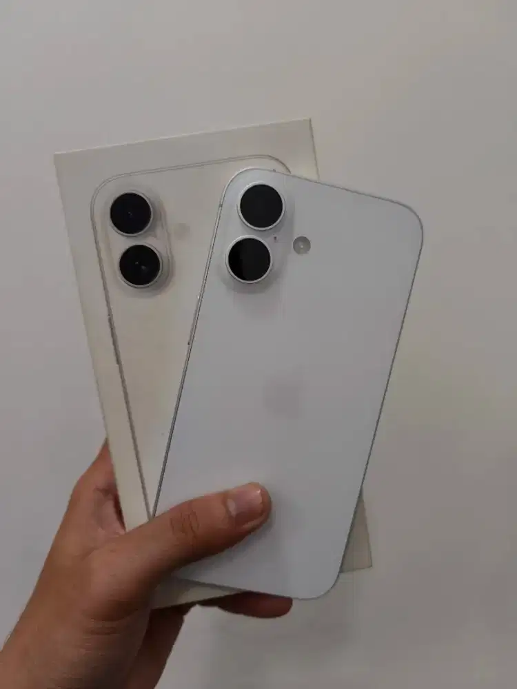 iPhone 16 128GB garansi panjang , white