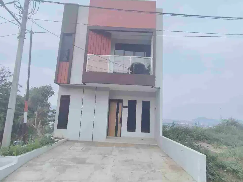 Rumah cantik 2 lantai view bagus dkt KBP Kota Baru Parahyangan Tol Padalarang