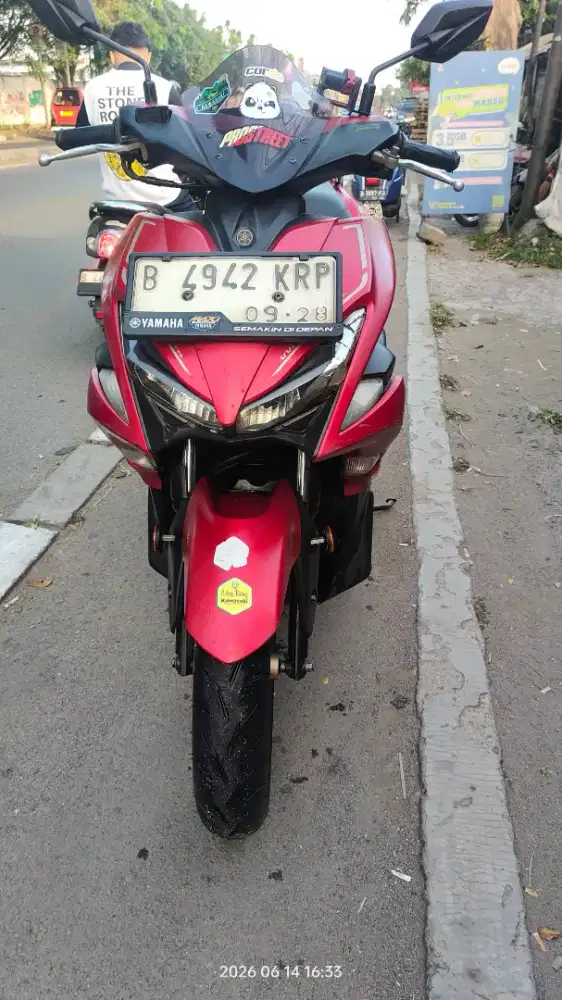 Aerox 2020 abs keyles pajak off 1 plat on 15.5nego bensin