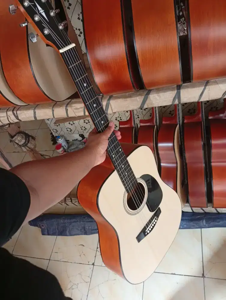 Gitar akustik jumbo new custom