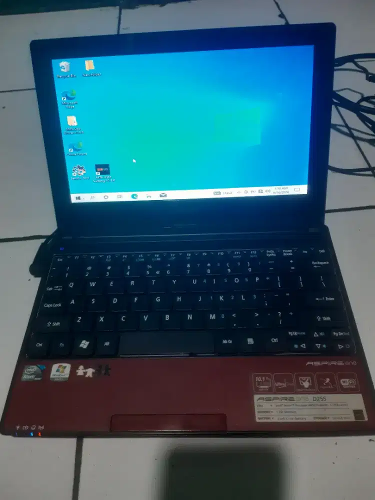 Notebook acer aspire one D255