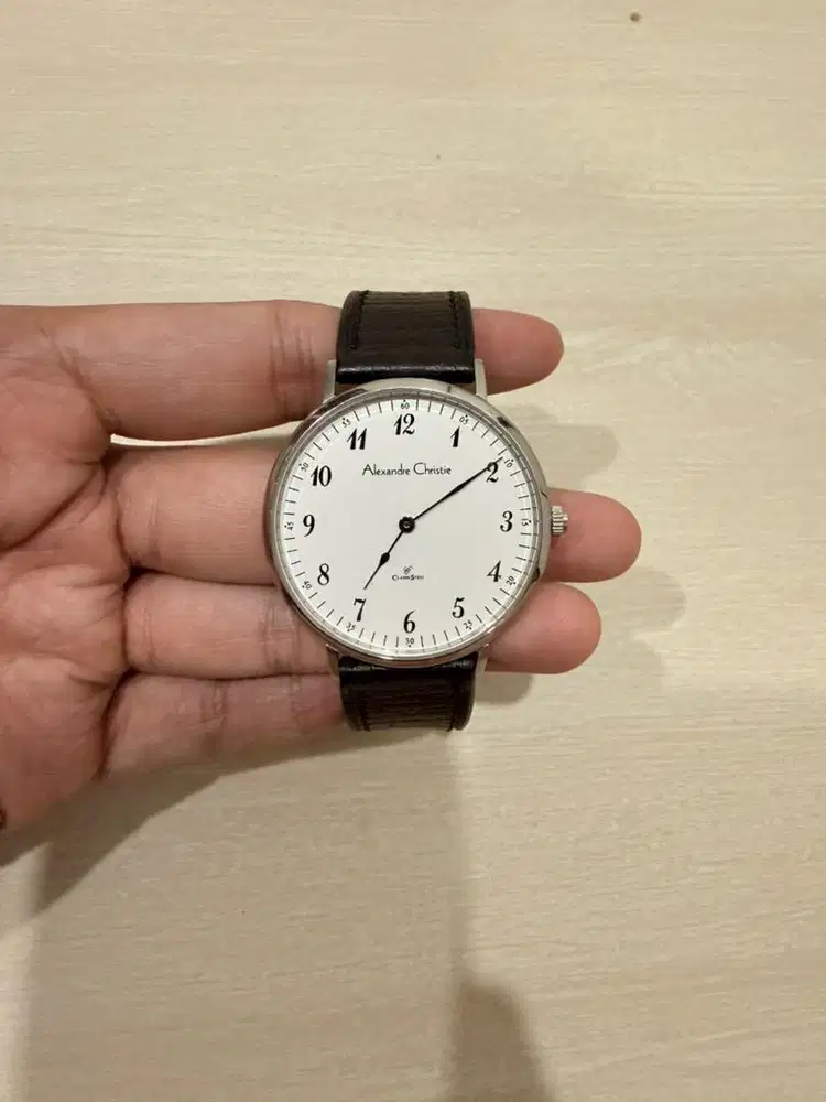 Jam Tangan Pria Classic Steel Alexandre Christie