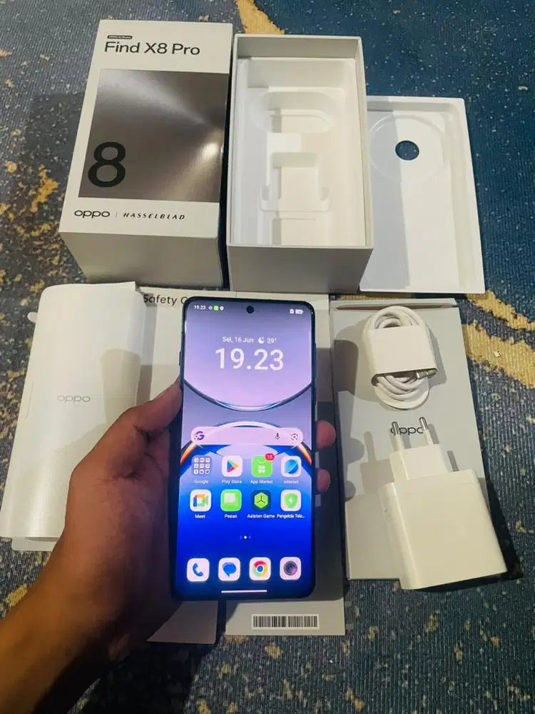 Oppo Find X8 pro resmi indo 16/512 gb fullset nominus
