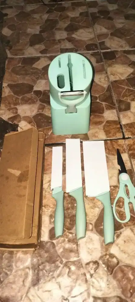 1 set pisau dapur