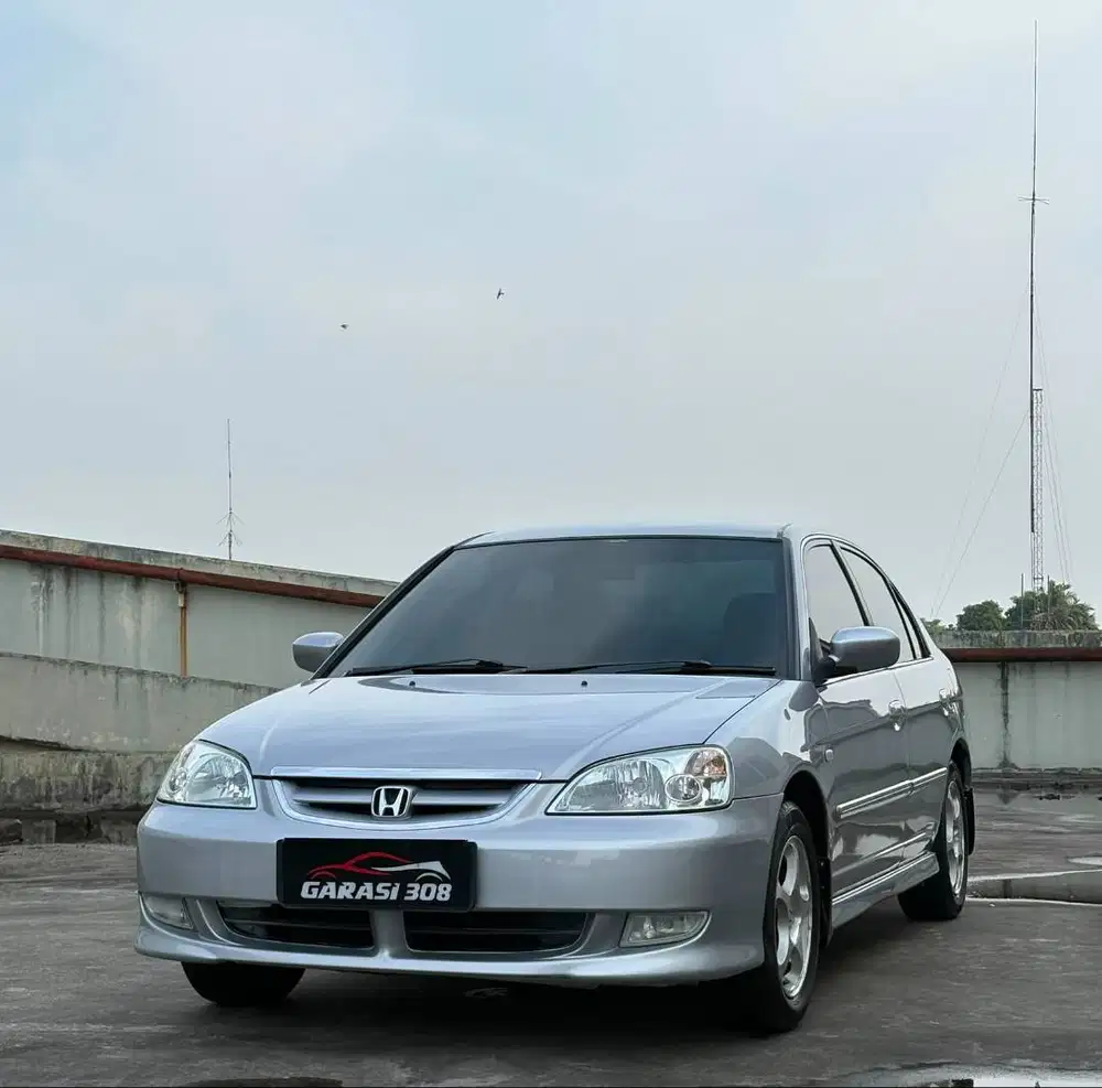 Honda Civic 1.7 VTI MT 2004 Silver Manual Km 106 rb