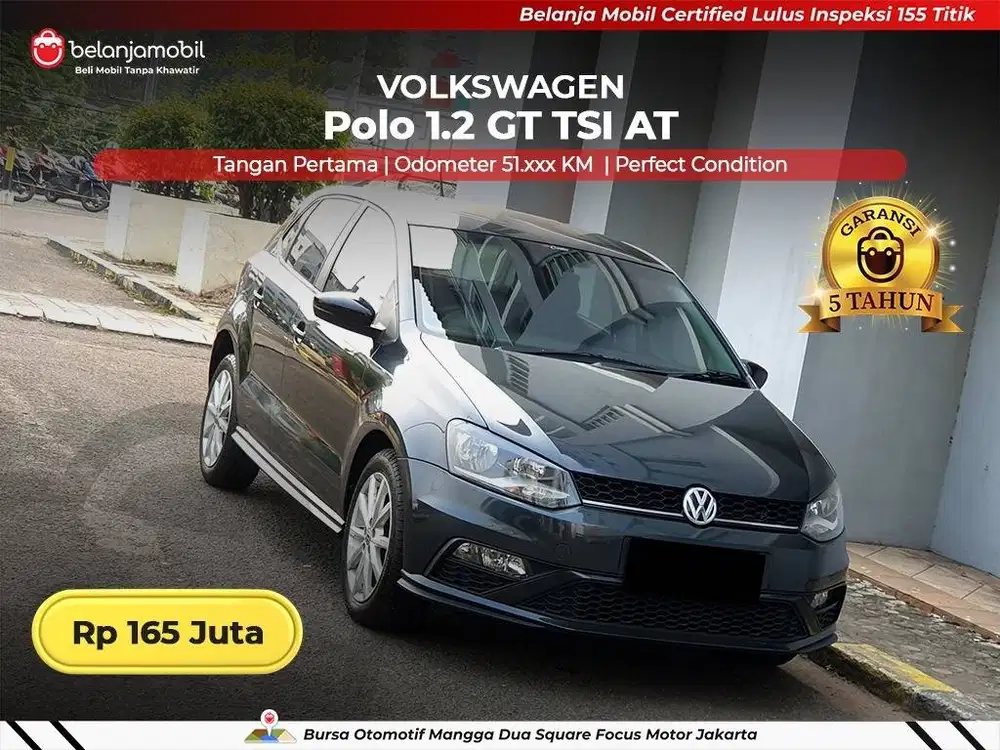 [ BERGARANSI ] Volkswagen VW Polo 1.2 GT TSI AT 2022/2023