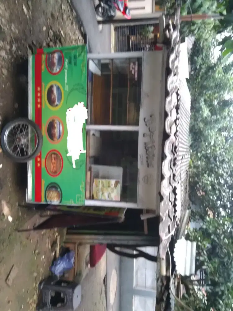 gerobak kaca ukuran 160x60