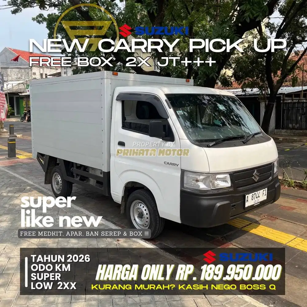 SUZUKI NEW CARRY PICK UP BOX 2026 !!!