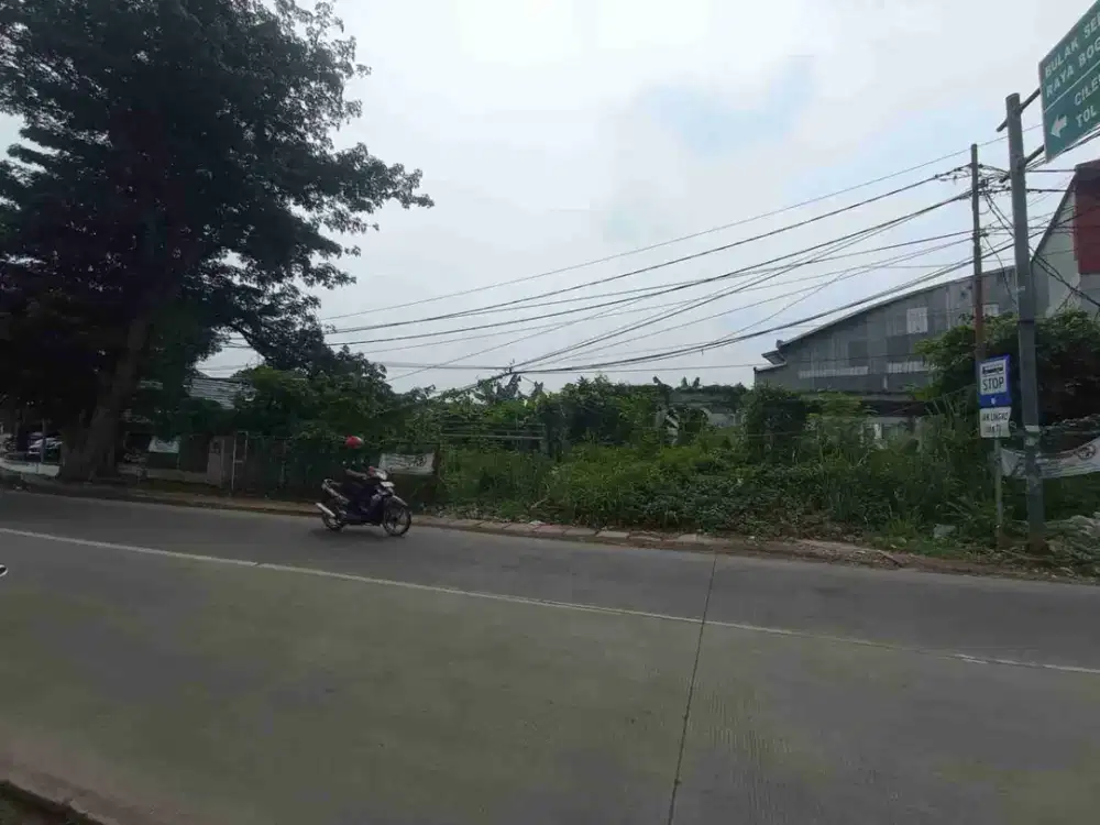 Tanah Komersial pinggir jalan Raya Jambore Jakarta Timur