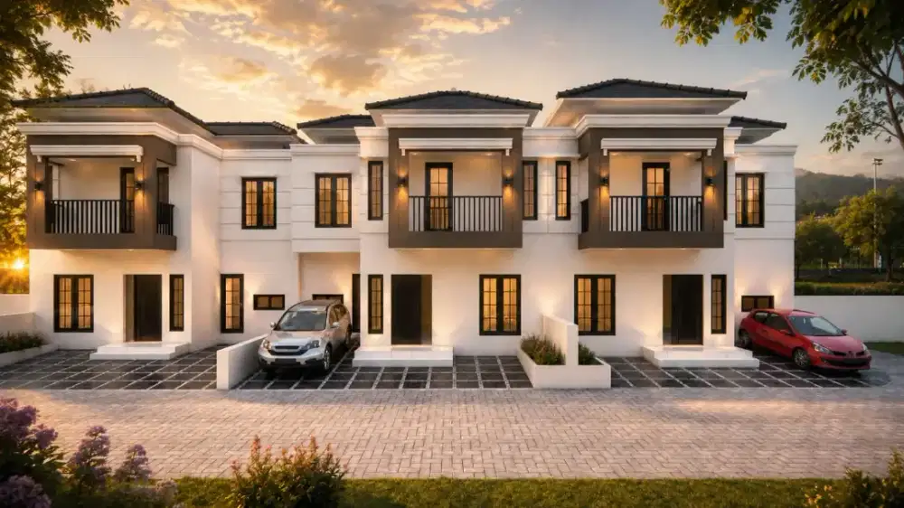 DI JUAL RUMAH BARU MEWAH DI PEDURUNGAN TENGAH
