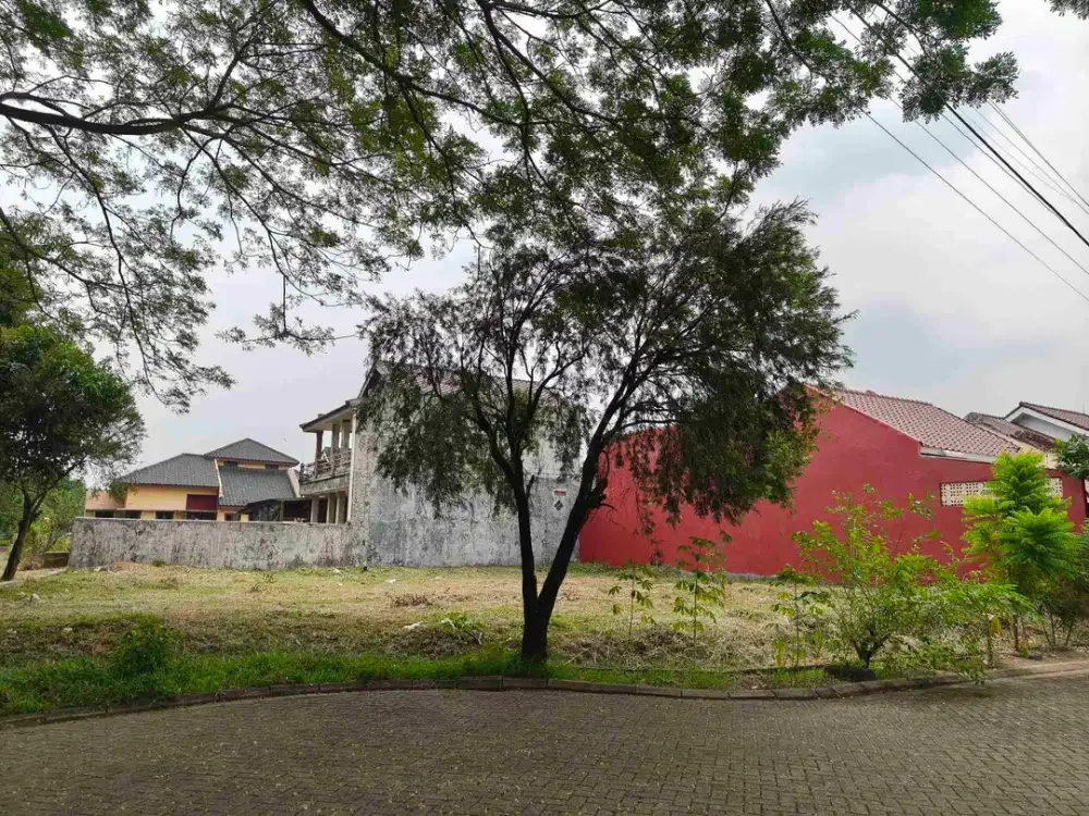 Dijual tanah kavling posisi di hoek di Citra Indah City
