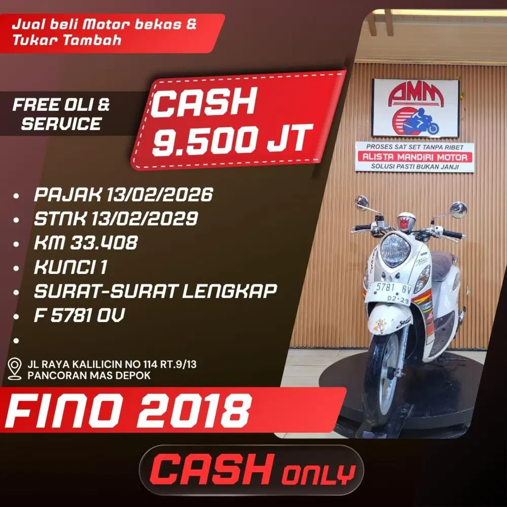 FINO 2018 CASH ONLY KREDIVO INDODANA SPAYLATER ALLO BANK CC 0% ALISTA