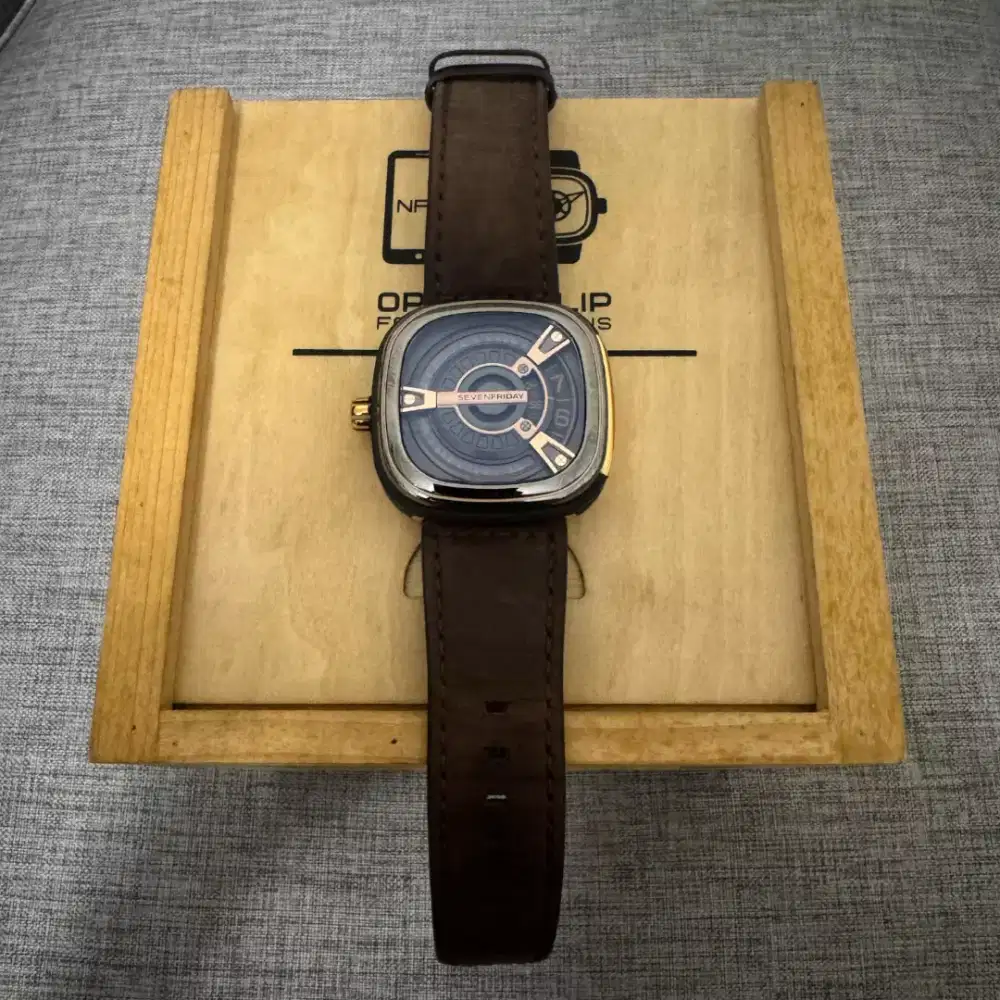 Jam Tangan SEVENFRIDAY M2/02 Original Rose Gold Revolution M-Series
