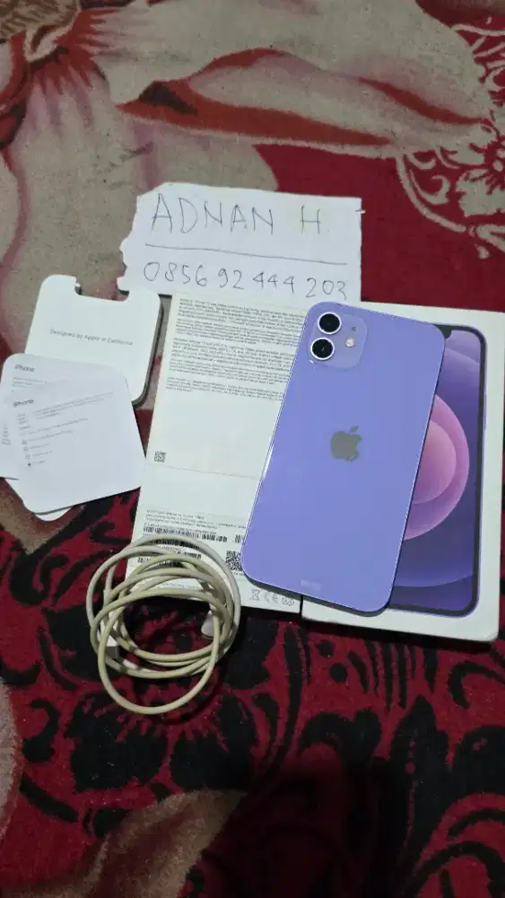 Iphone 12 128GB Fullset Resmi