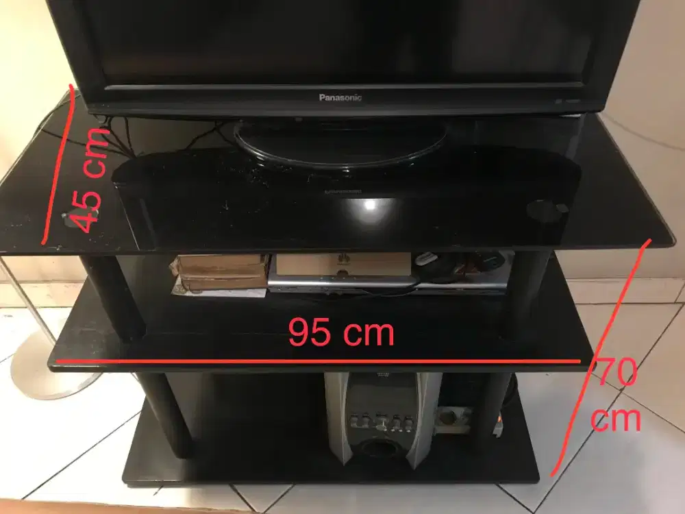 Rak Kayu Kabinet TV