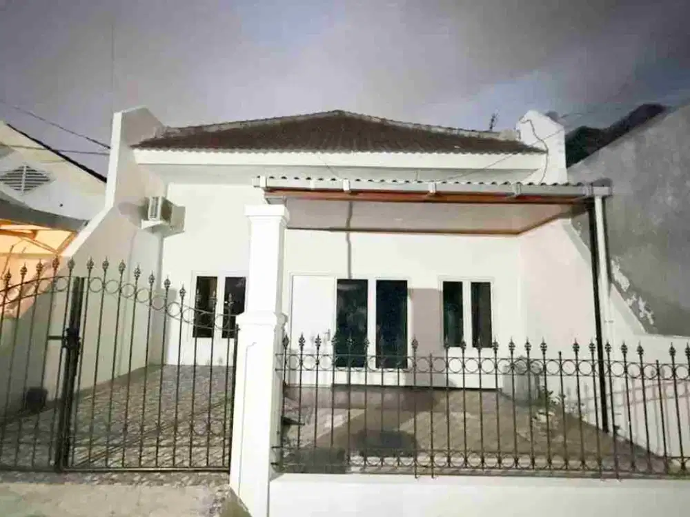 Rumah Siap Huni Luas 144m di Perum Pondok Tjandra Waru Sidoarjo Berbatasan Surabaya Timur Dekat Tol Tambak Sumur & Akses Merr