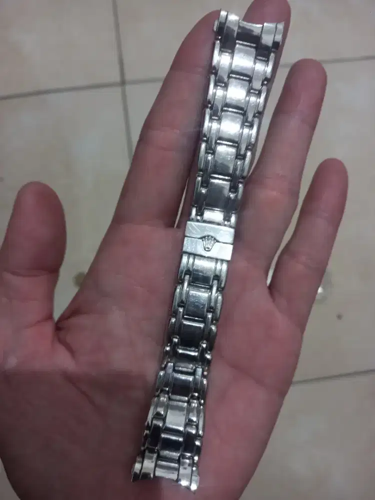 Rantai bracelet rolex deployment italy swiss design rare like new