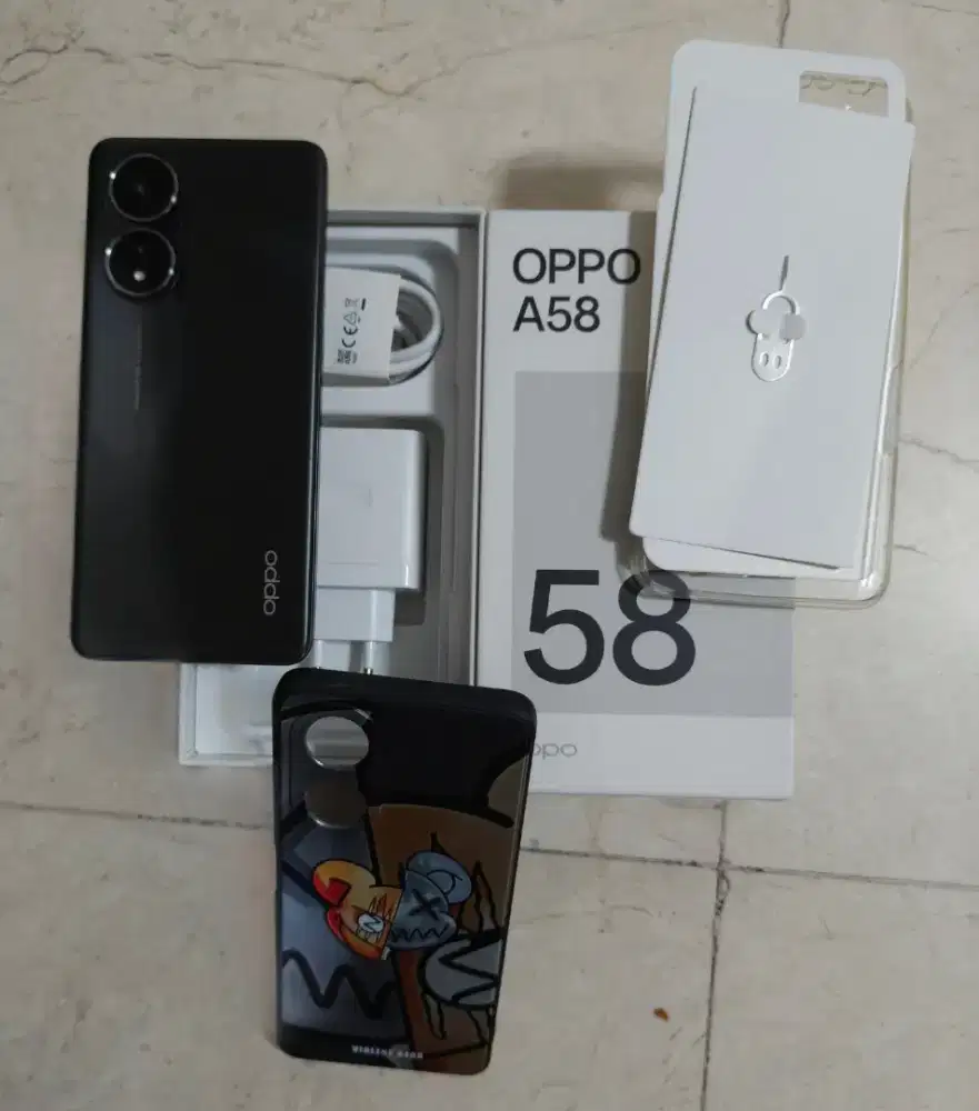 Oppo A58 Ram 6/128gb like new fullset