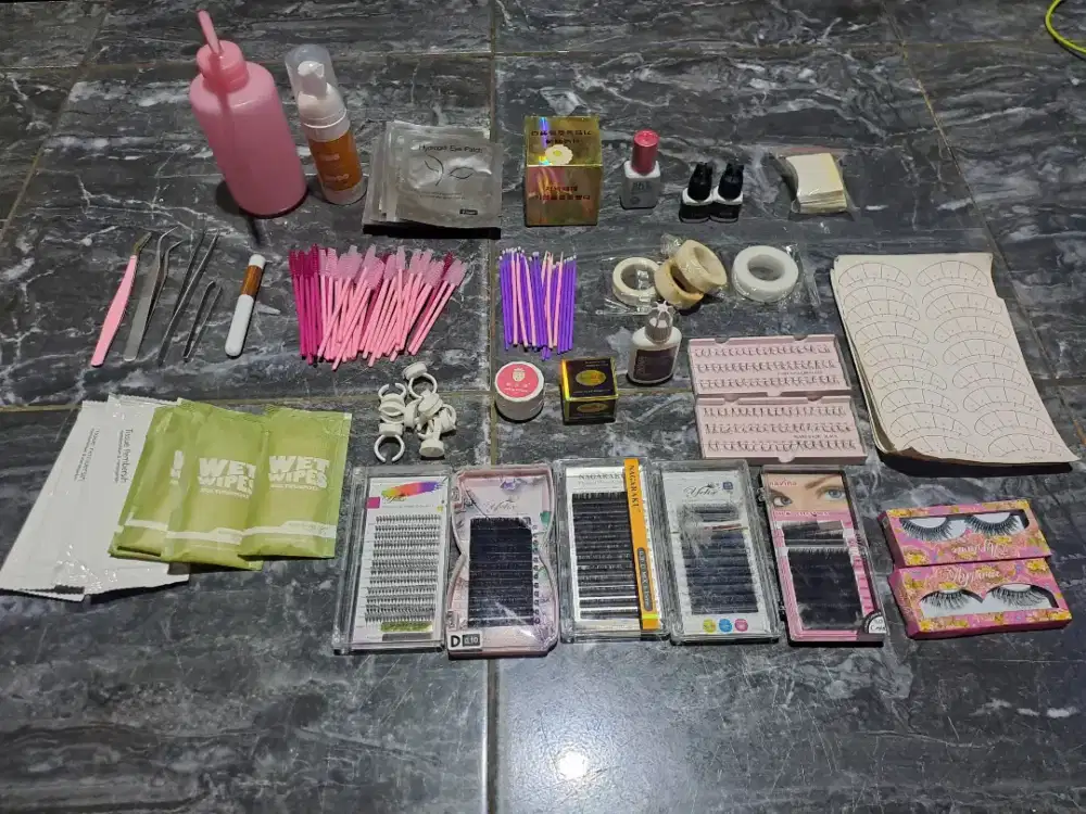 Paket usaha set eyelash lengkap