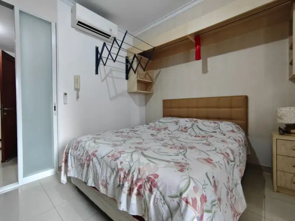 Disewakan Apartemen Royal Mediterania Garden Tanjung Duren Tipe Studio 28 m2 Fully Furnish Tinggal Bawa Koper Kondisi Bersih Rapih Termurah