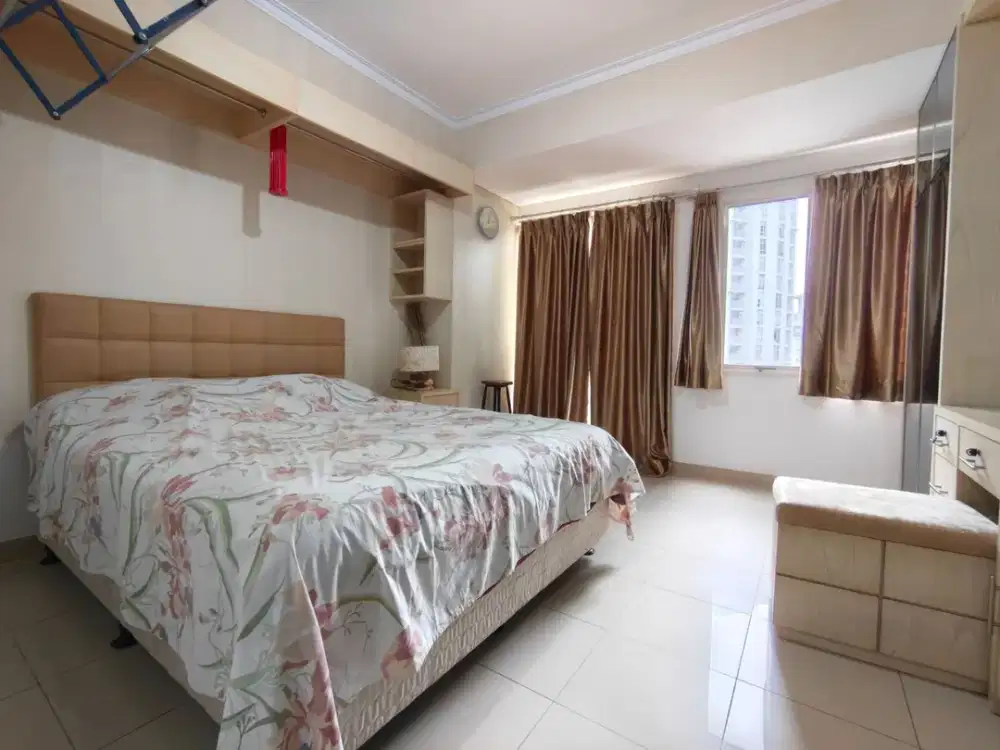 Disewakan Apartemen Royal Mediterania Garden Tanjung Duren Tipe Studio 28 m2 Kondisi Fully Furnish Tinggal Bawa Koper Kondisi Bersih Rapih Termurah