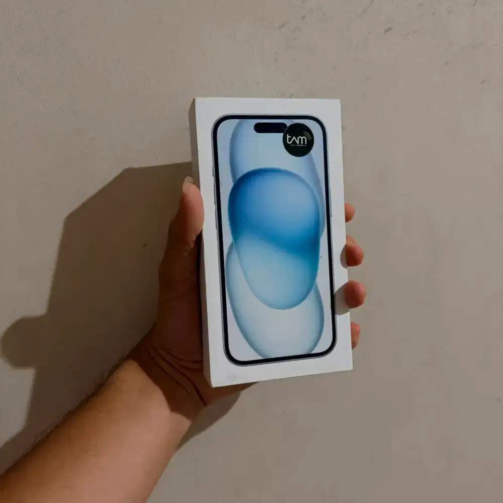 iPhone 15 Blue 128 GB Segel