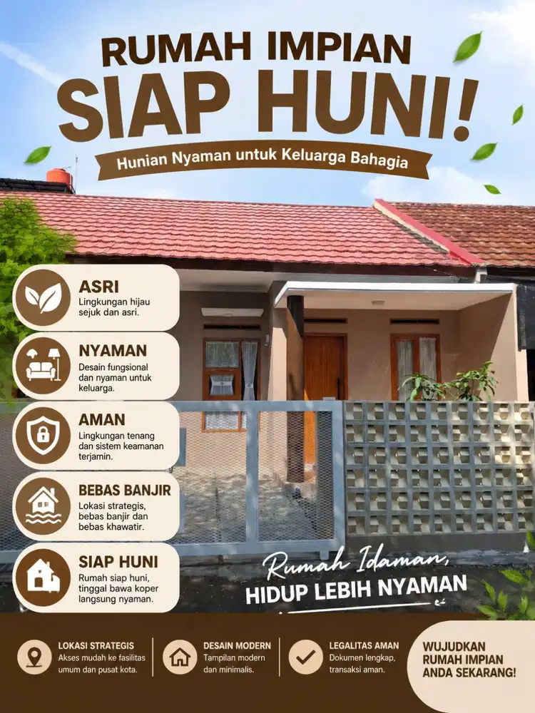 Sewa kontrakan Rumah Asri, dan Siap Huni - Antapani Bandung