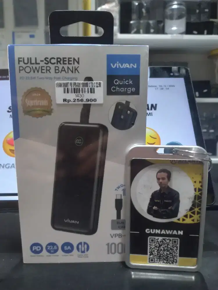 Power bank VIVAN VPB-G01 ATLANTIS DAHSYAT