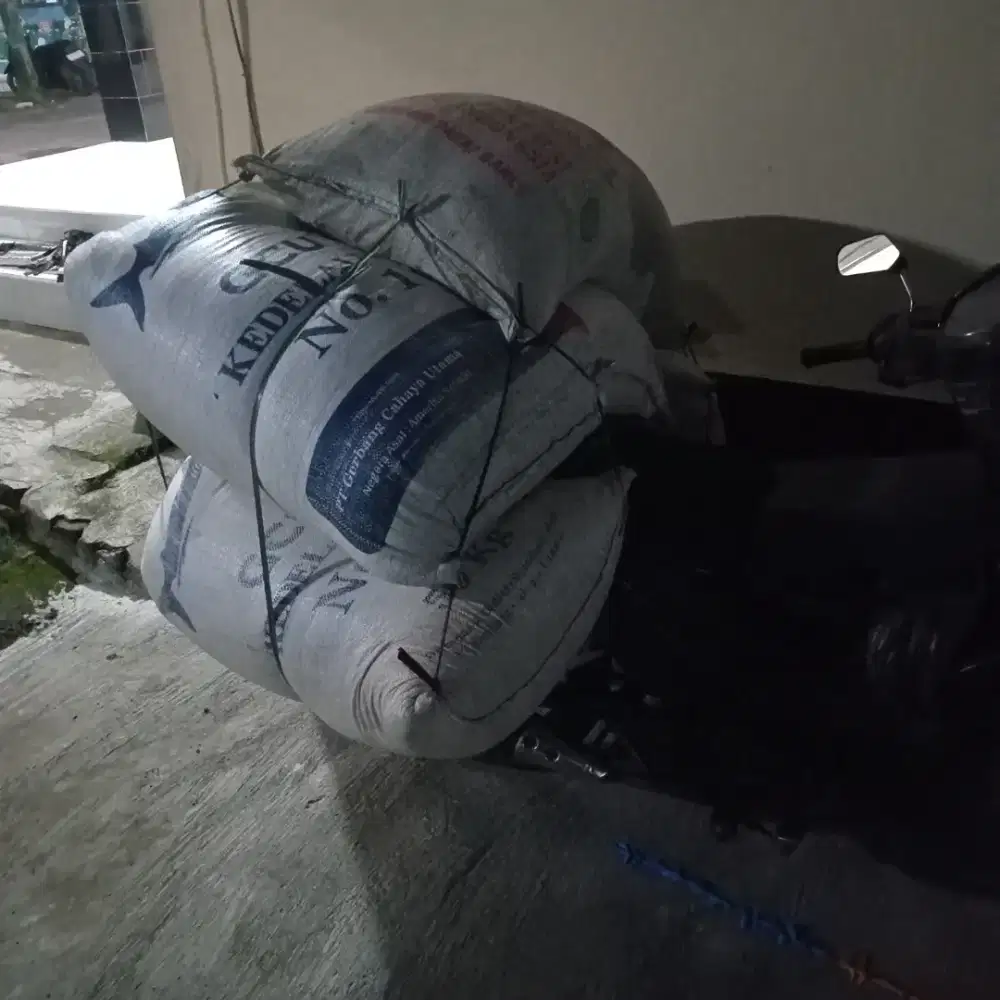 Sekam alas kandang ayam bebek