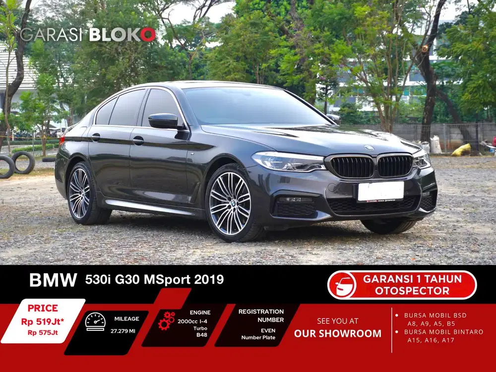 BMW 530i G30 MSport B48 2019 / 2020