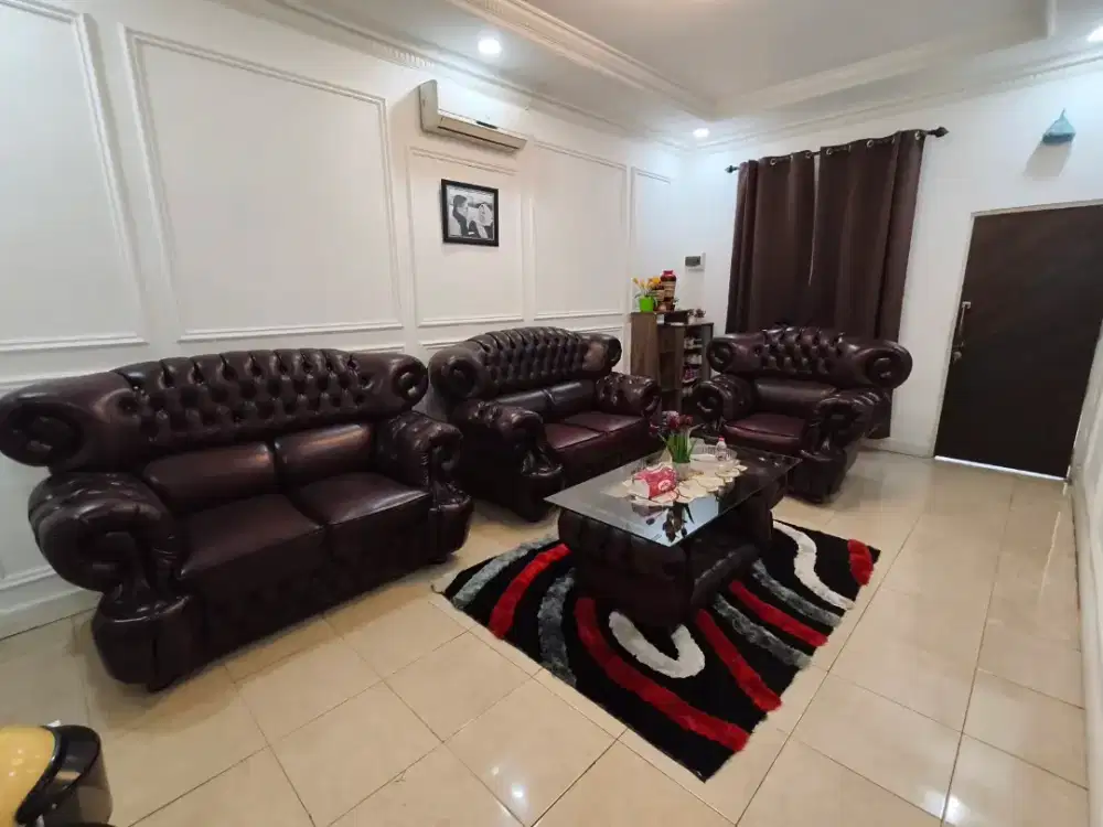 Kursi & Meja Tamu Chesterfield