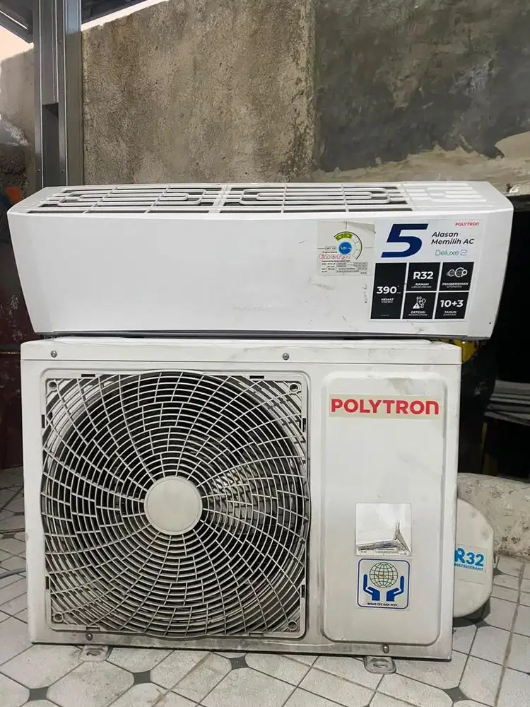 Dijual AC Polytron 1/2 PK type PAC05VH pemakaian baru 1 thn no minus