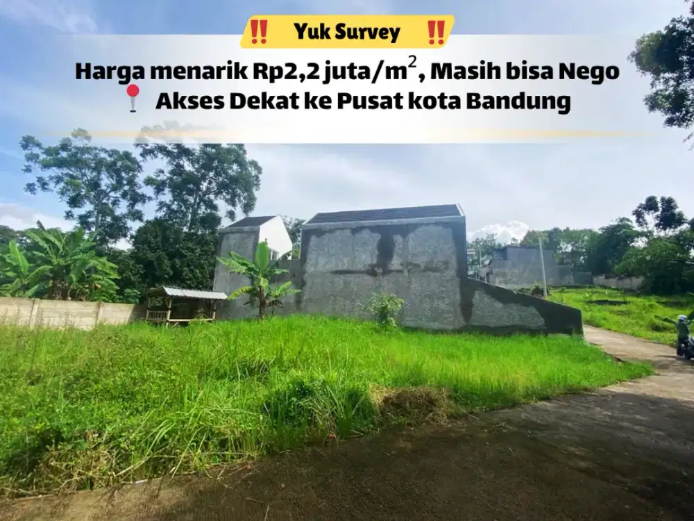 Murah & Strategis! Tanah SHM 141 m² di Cimenyan