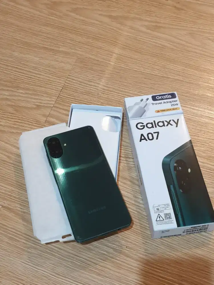 Samsung A07 4/128gb like new garansi 11 bulan lebih