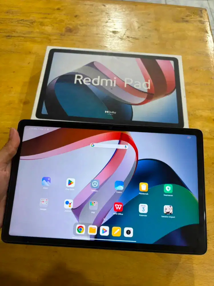 Redmi pad 
Ram 6/128
Fullset