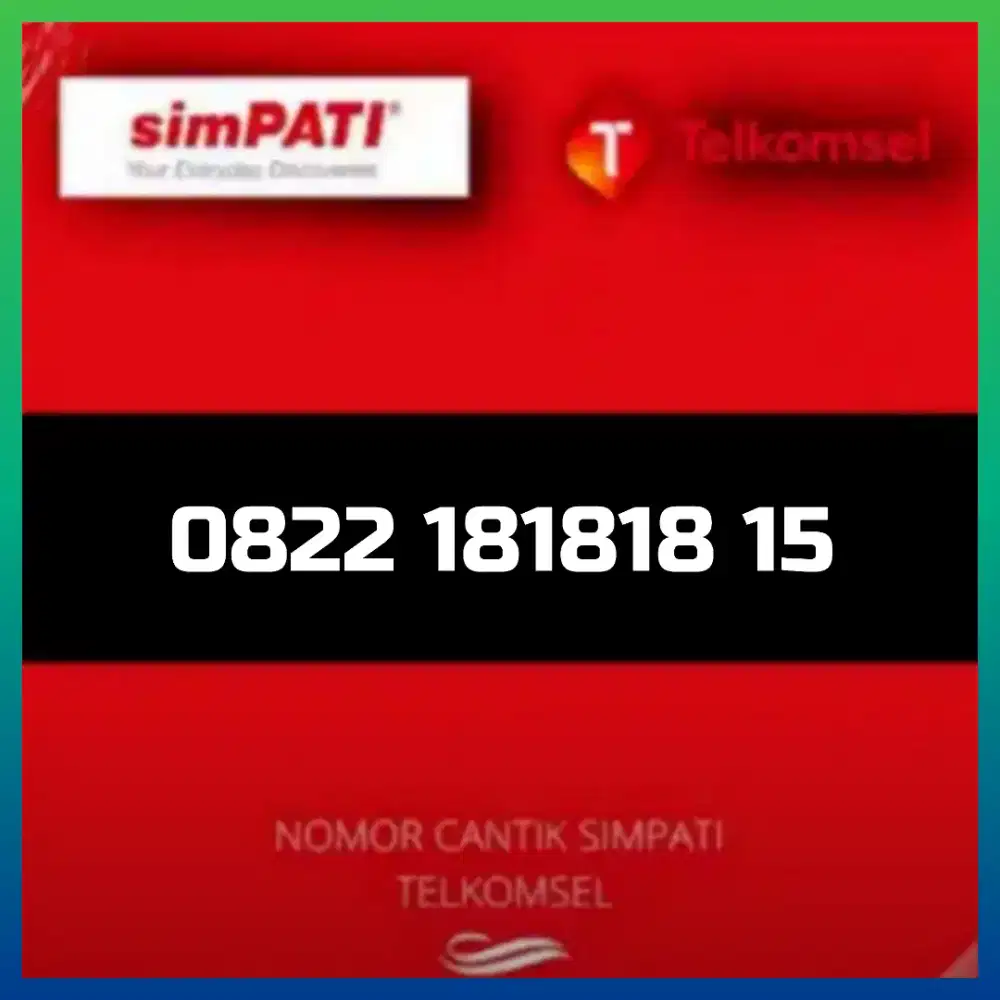 Nomor cantik simpati Telkomsel  digit