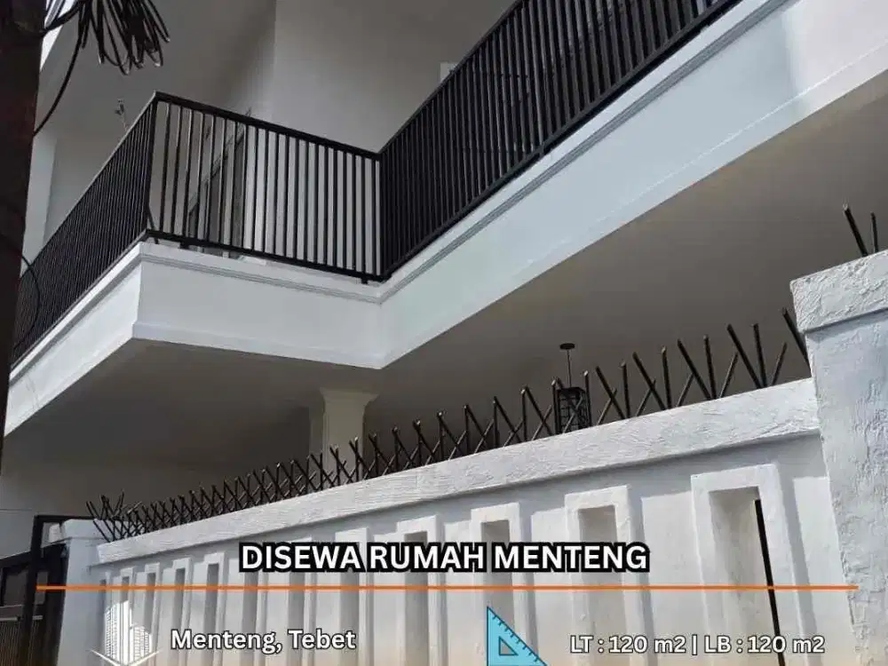 DISEWA Rumah Daerah menteng dalam, Tebet.