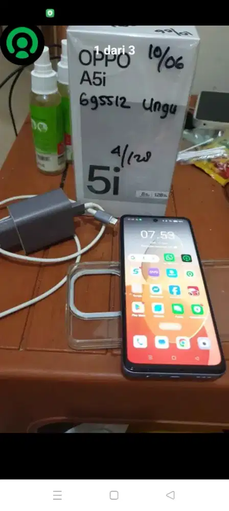 Oppo A5 i ram 4+4/128 unggu