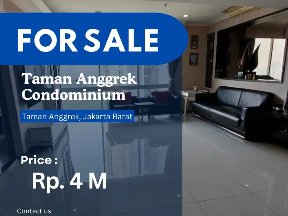 *Harga Terbaik Taman Anggrek Condo 4+1BR Spesial Price