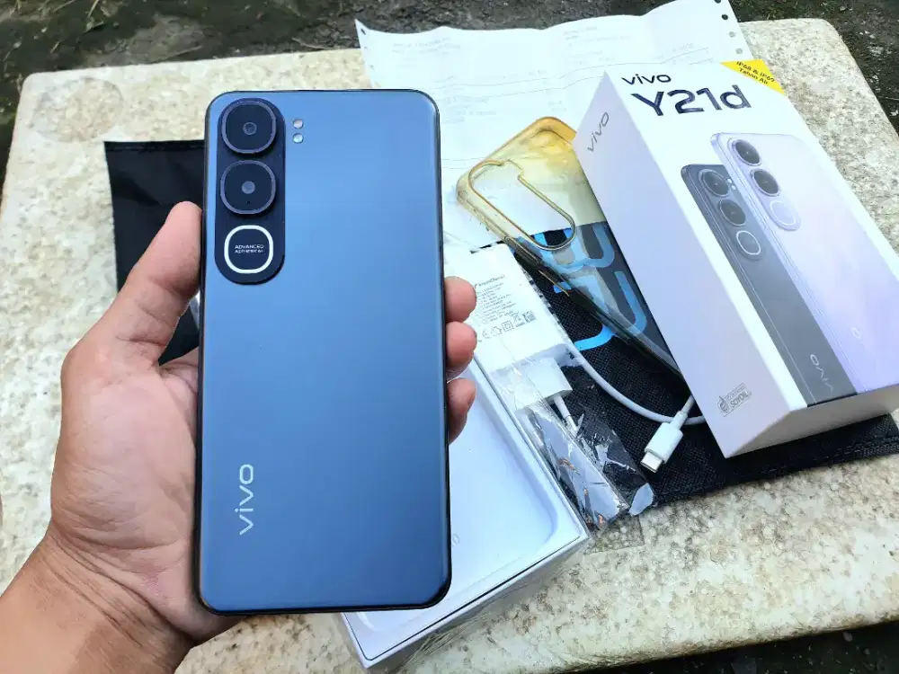 Vivo Y21d 4+4/128gb Fullset Mulus Normal