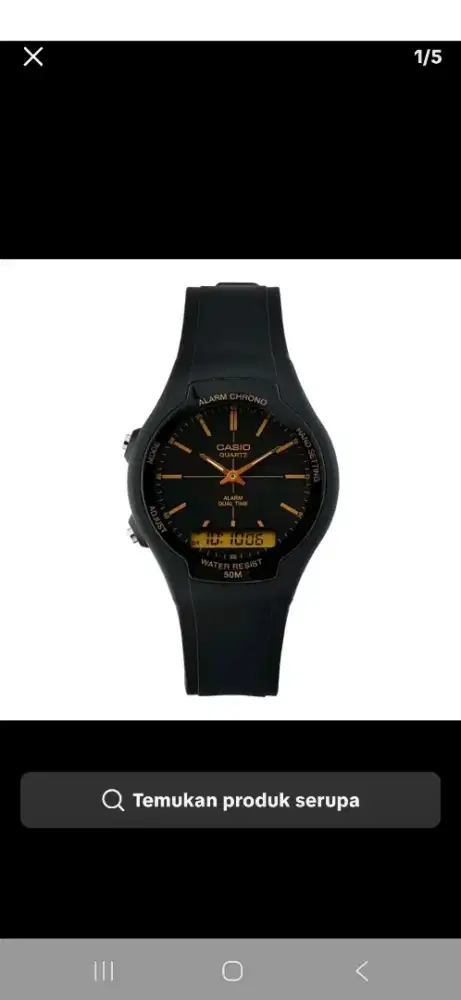 Jam tangan casio aw-90H