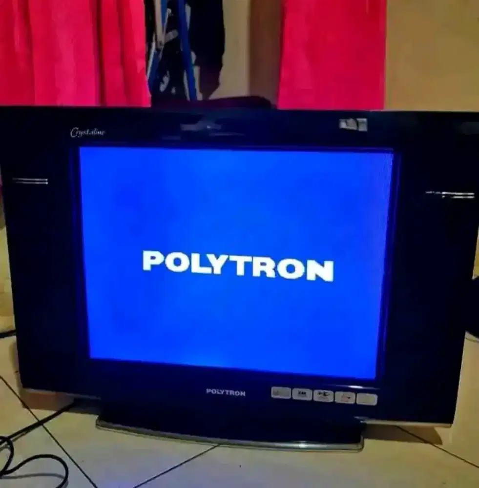TV TABUNG SLIM POLYTRON 21 INCH
