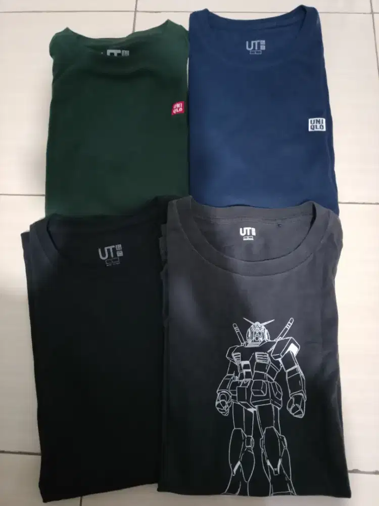 T-shirt kaos/baju uniqlo dan H&M SZ M-L
