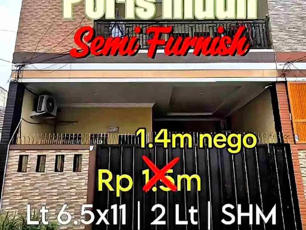 Wilson Rumah murah semi furnish lokasi bagus di poris indah